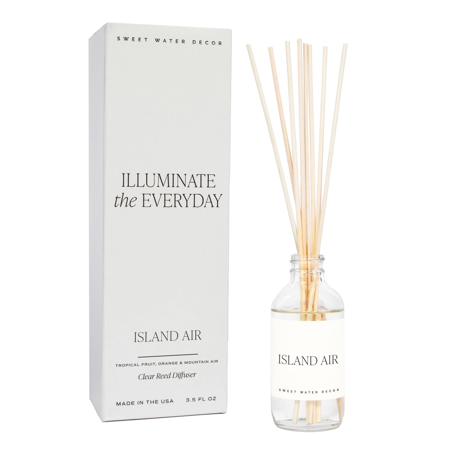 Reed Diffuser - Clear Jar - 3.5 oz