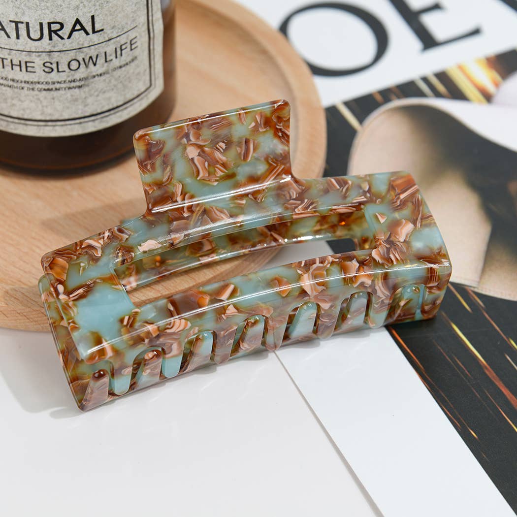 Acetate Tortoise Shell Hair Claw, Eco-Friendly