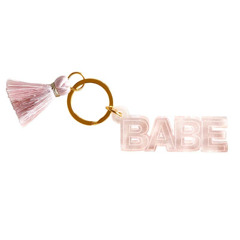 Acrylic Keychain - Babe