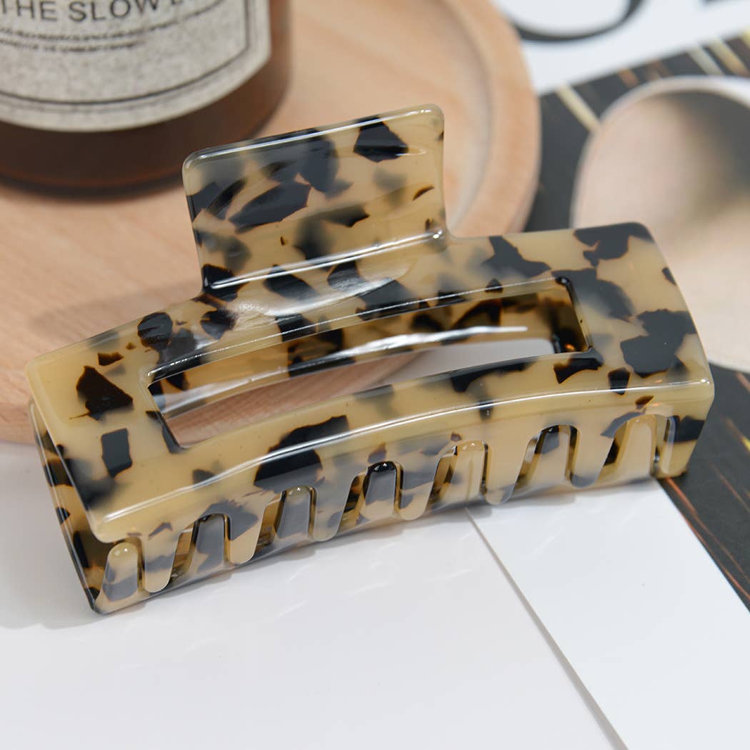Acetate Tortoise Shell Hair Claw, Eco-Friendly