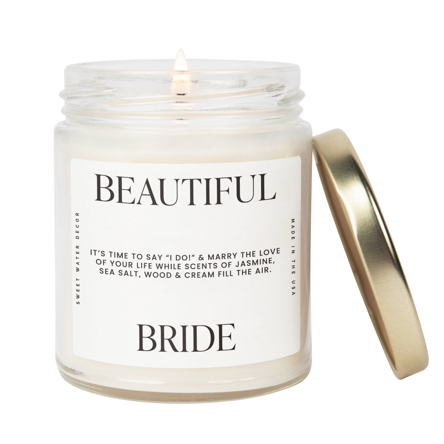 Soy Candle - Clear Jar - 9 oz