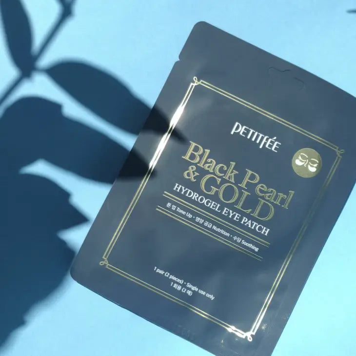 PETITFEE Gold and Black Pearl Hydrogel Eye Patch Singles