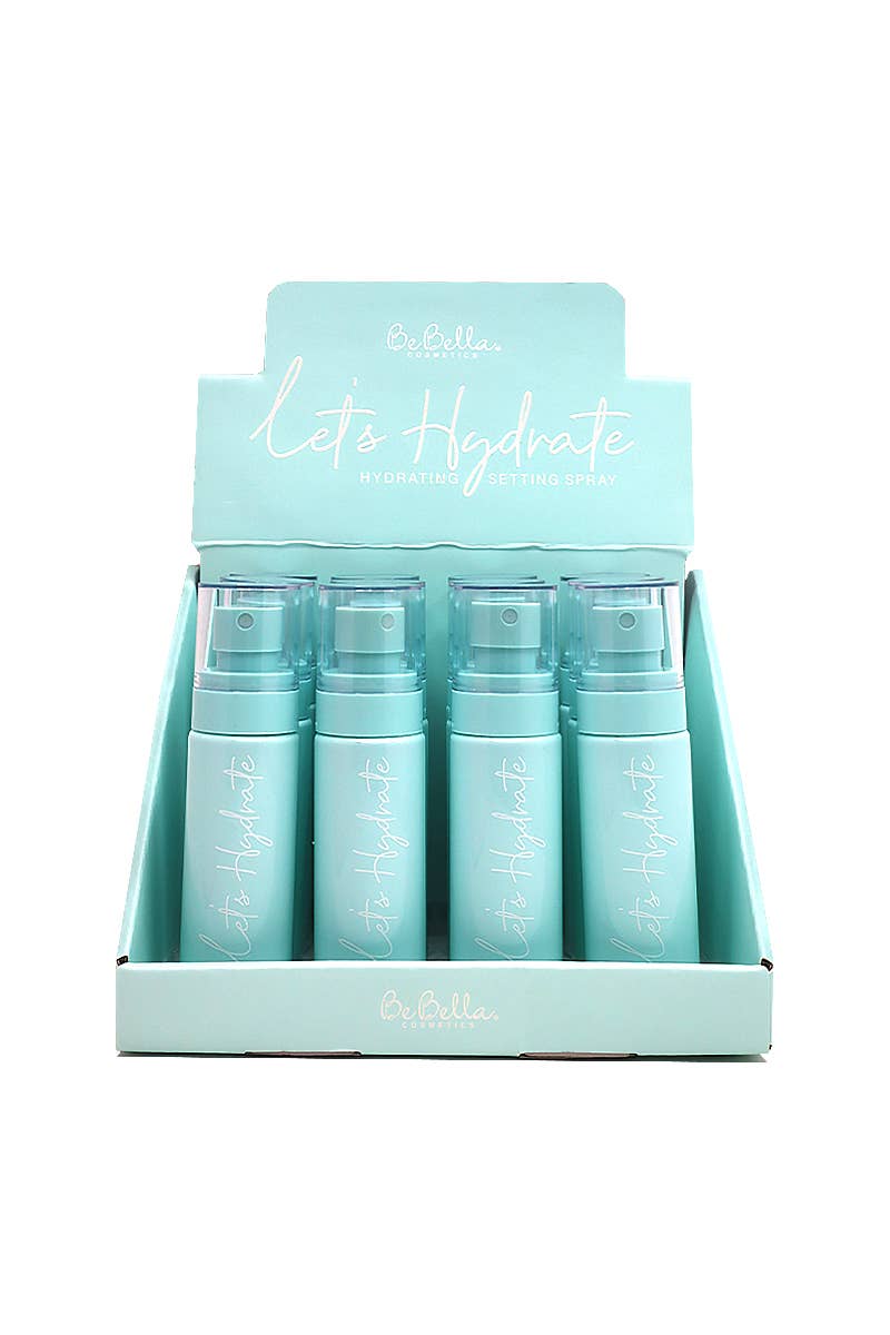 BeBella Cosmetics Let's Hydrate Setting Spray