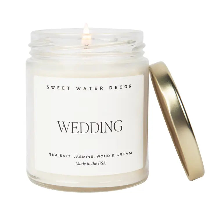 Soy Candle - Clear Jar - 9 oz