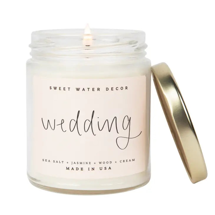 Soy Candle - Clear Jar - 9 oz