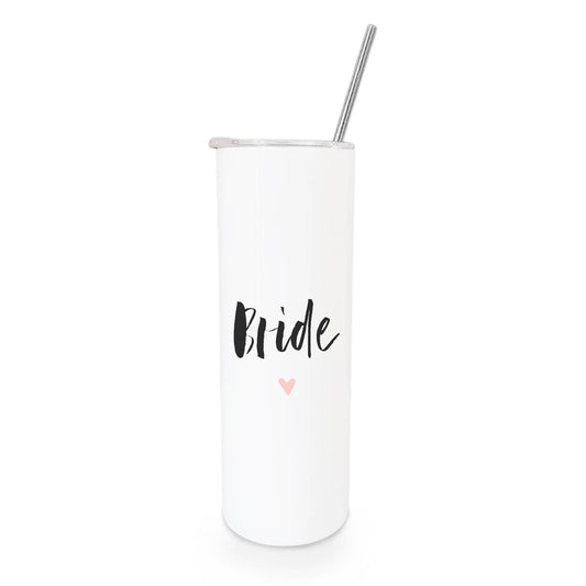 Bride Insulated Skinny Stainless Steel Wedding Tumbler