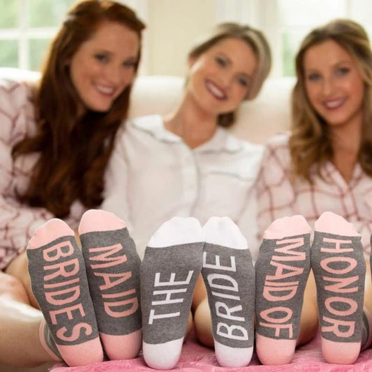 Women’s Bridal Party Socks - Bridesmaid