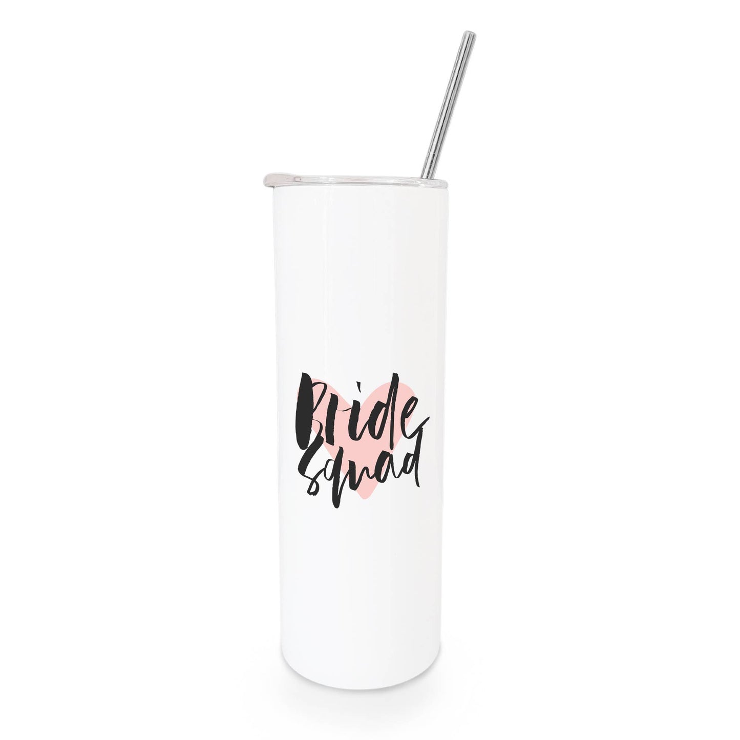 Bride Squad Skinny Stainless Steel Wedding Tumbler